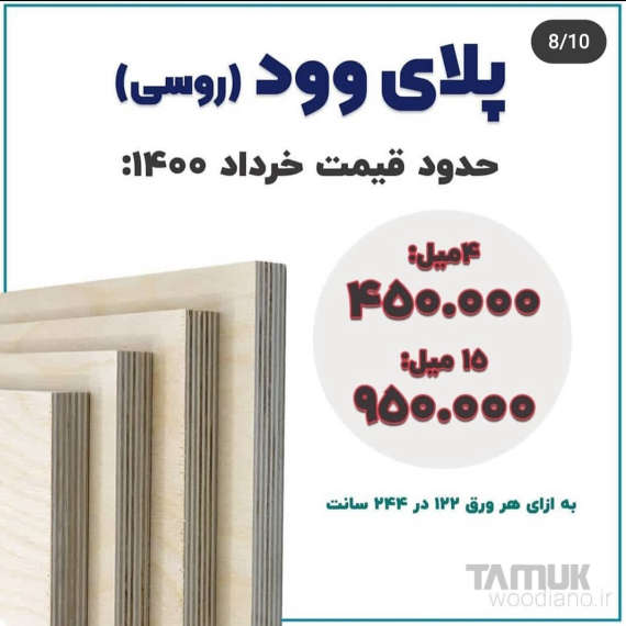 قیمت انواع چوب #4